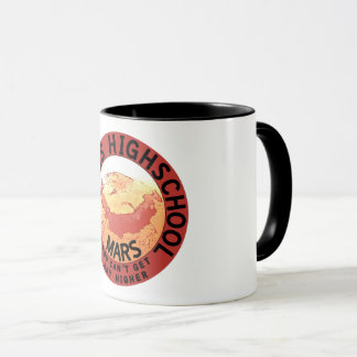 Mug Funky Red Black Orange White Olympus High School