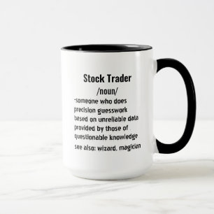 Mug Funky Stock Trader Définition cadeaux pour hommes 
