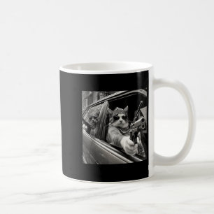 Mug Funky Vintage Gangster Cat Meme Chat Papa Femmes C