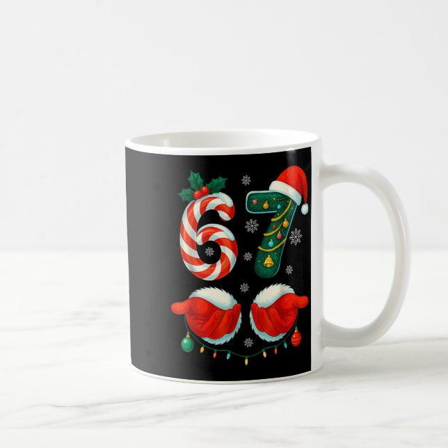 Mug Funny 67 Christmas 6 7 Six Seven Meme 6 7 Matching (Droite)