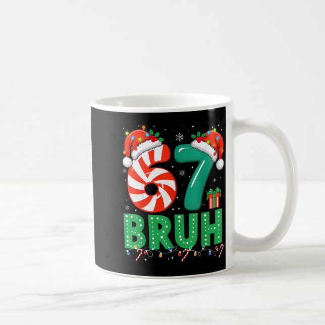 Mug Funny 67 Christmas Pajama Xmas Six Seven Meme 6-7  (Droite)