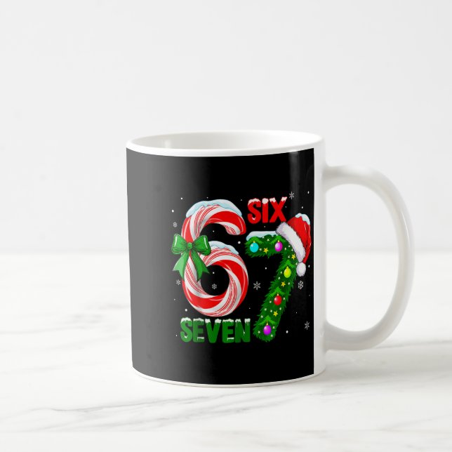 Mug Funny 67 Christmas Shirts Boys Kids 6 7 Meme Pajam (Droite)