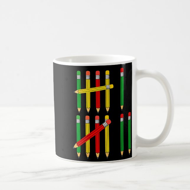 Mug Funny 67 Tally Marks Math For Teachers Students Si (Droite)