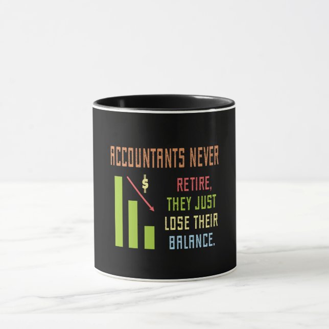 Mug Funny Acountant Quote (Centre)