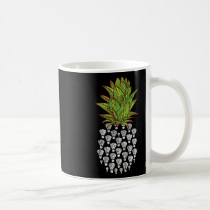 Mug Funny Ananas Distressed Design Badminton Sport