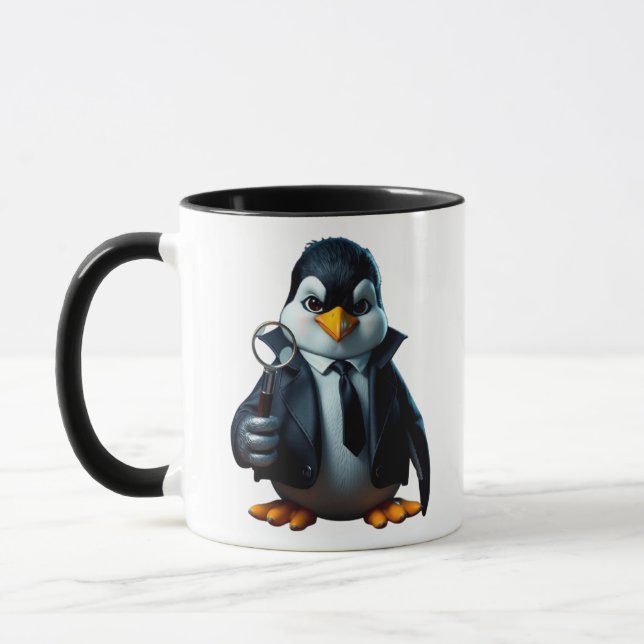Mug Funny animal art – perfect gift for animal lovers  (Gauche)