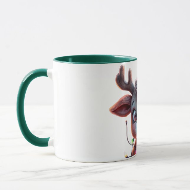 Mug Funny animal art – perfect gift for animal lovers  (Gauche)