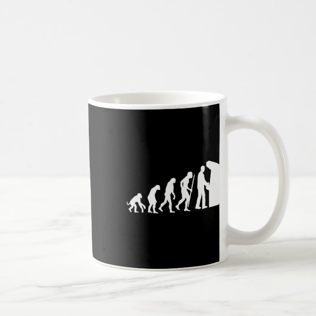 Mug Funny Arcade Evolution Arcade Vidéo Vidéo Vieux Je (Droite)