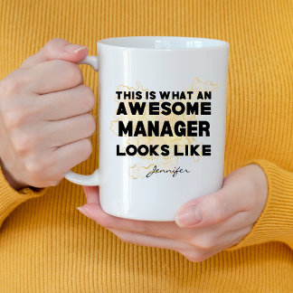 Mug Funny Awesome Manager Ressemble À Personnalisé