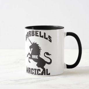 Mug Funny Barbell Lifting Gym Humour