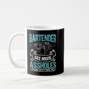 Mug Funny Bartending Barkeeper J'Ai Tiré Les Gens Witr