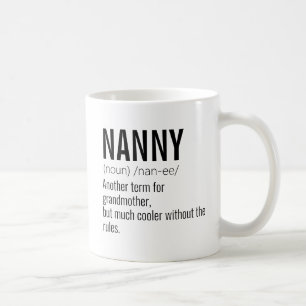 Mug Funny Best Nana Grandad Définition pour grand-père
