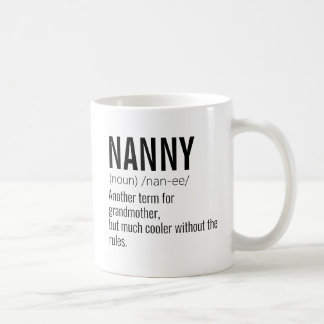 Mug Funny Best Nana Grandad Définition pour grand-père