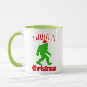 Mug Funny Bigfoot Je Crois En Noël