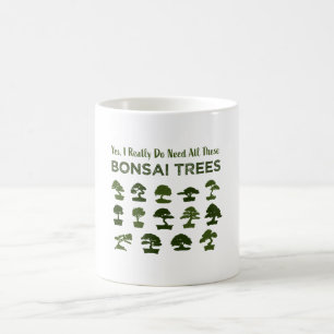 Mug Funny Bonsai Tree Care Penjing Zen Cadeau