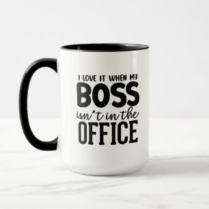 Mug Funny Boss bureau affaires de l'art du monde