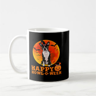 Mug Funny Boston Terrier Chien Halloween