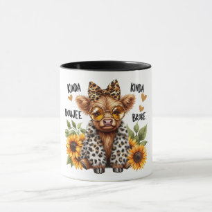 Mug Funny Boujee / Vache