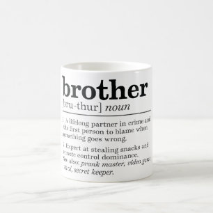 Mug Funny Brother Définition