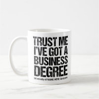Funny Business School Graduation Collège sur mesur