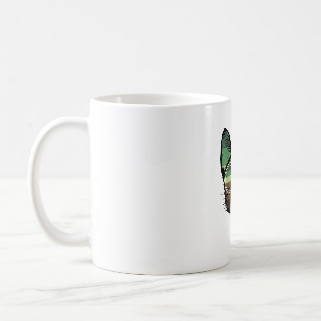 Mug Funny Cat rétro (Gauche)
