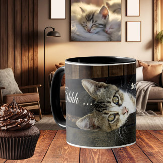 Mug Funny Cat Wine