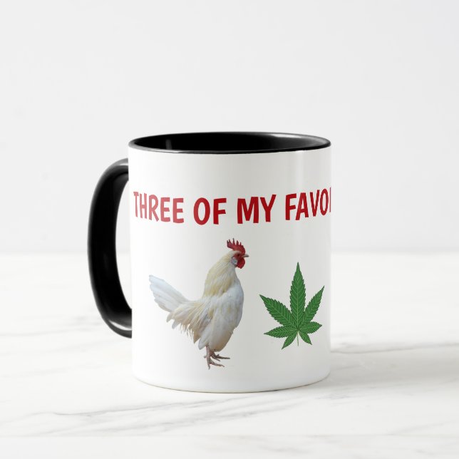 MUG FUNNY CHICKEN (Devant gauche)