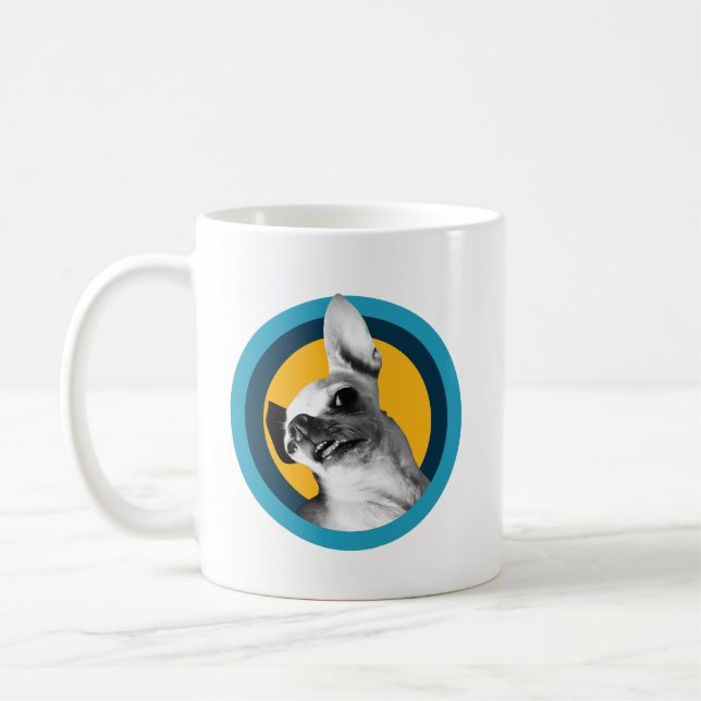 Mug Funny Chihuahua - "Chien Dur" (Gauche)
