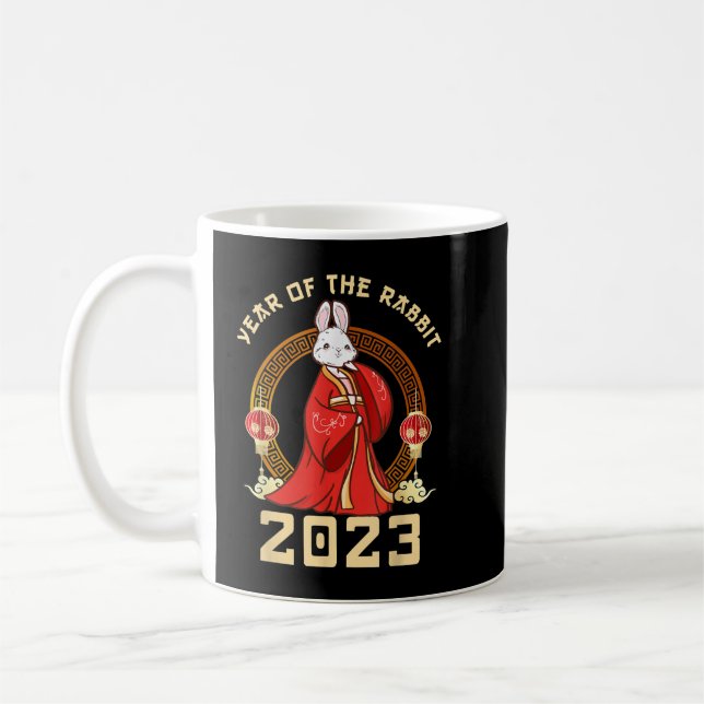 Mug Funny Chinese New Year 2023 Cute Year Of The Rabbi (Gauche)