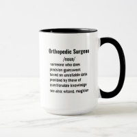Funny Chirurgien orthopédique Cadeaux de définitio