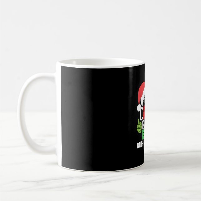 Mug Funny Christmas Ceer Beer Drinking Holiday Spirit (Gauche)