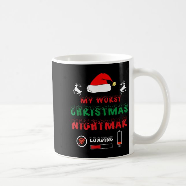 Mug Funny Christmas My Worst For Gamers  (Droite)