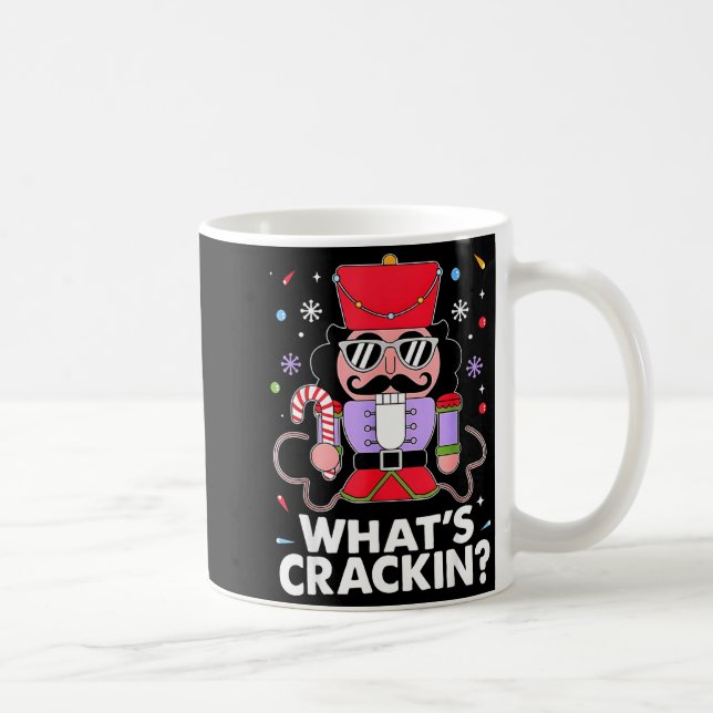 Mug Funny Christmas Nutcracker Men Kids Teen Boys What (Droite)