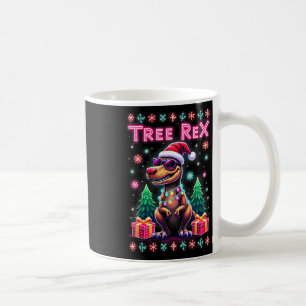 Mug Funny Christmas Tree Rex Boys Hommes Cool les anné