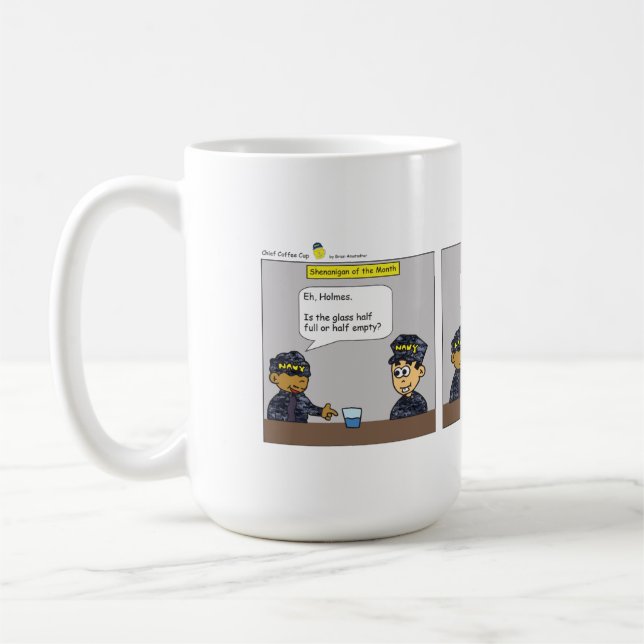 Mug Funny Coffee Cup (Gauche)