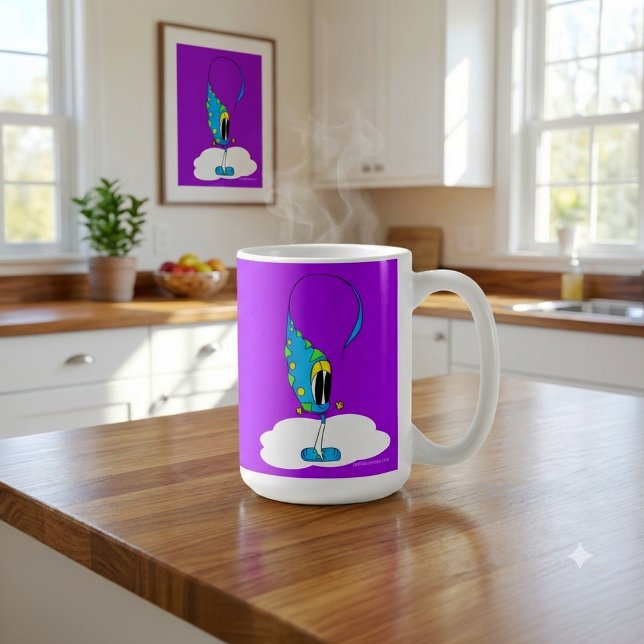 Mug Funny, Colorful, Quirky, Cartoon Character (Take a look at this very cool cartoon character mug!)