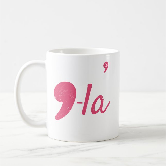 Mug Funny Comma La Kamala Harris 2024 Election Haris (Gauche)