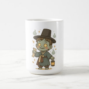 Mug Funny Coréen Zombie - Chibi Joseon Style
