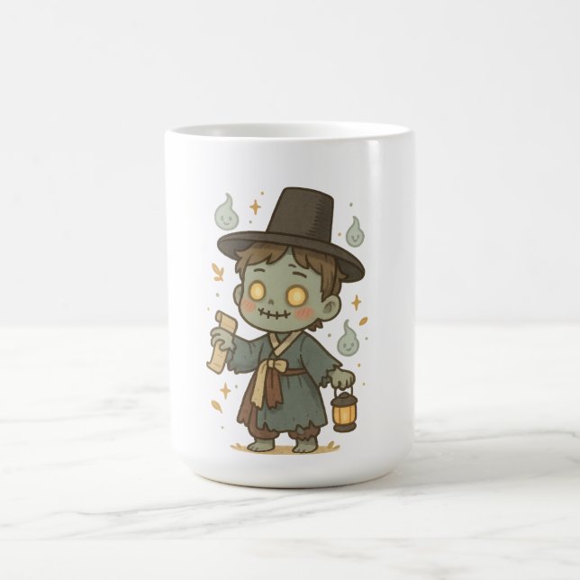 Mug Funny Coréen Zombie - Chibi Joseon Style (Centre)