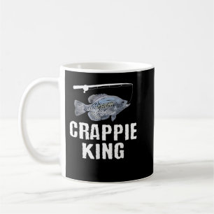 Mug Funny Crappie Pêche Poisson Poisson Pêcheur d'eau