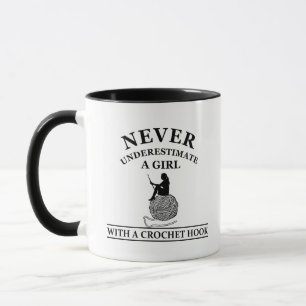 Mug Funny crochet citations crocheters cadeau