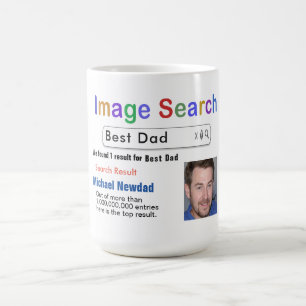 Mug Funny Custom Best Papa Recherche Boug Cadeau