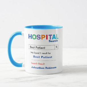 Mug Funny Custom Hospital Patient