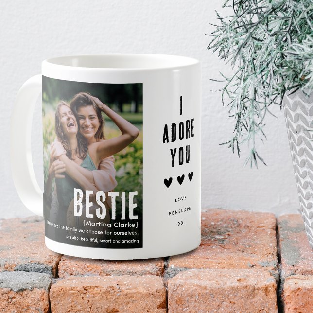 Mug Funny Cute BESTIE Définition 2 Photo (Créateur téléchargé)