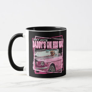 Mug Funny Daddy's Home Trump Pink 2024 Take America Ba