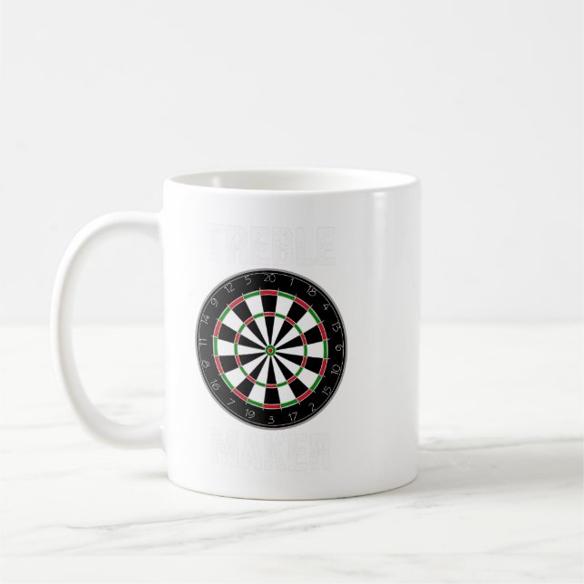 Mug Funny Dart Treble Maker Dartboard Jok (Gauche)