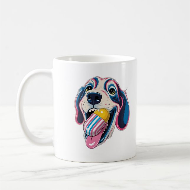 Mug funny dogs candy (Gauche)