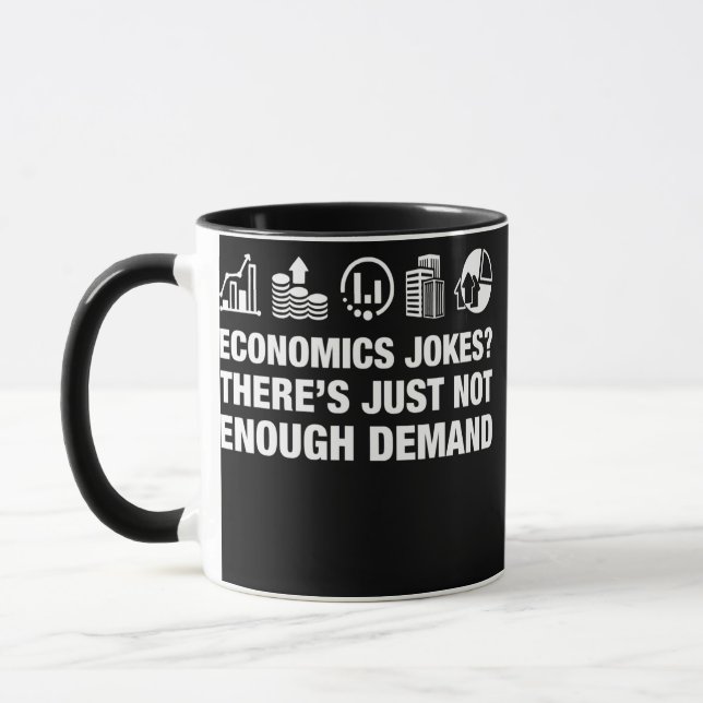 Mug Funny Economist Economics Teacher Math Lover  (Gauche)