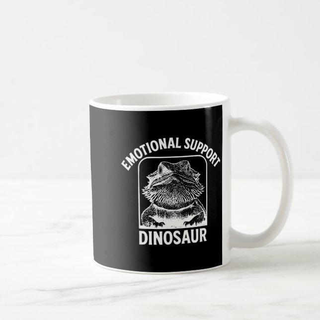 Mug Funny Emotional Suprt Dinosaur  (Droite)