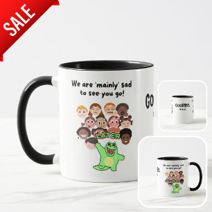 Mug FUNNY Farewell Colleague BOSS - La plupart d'entre